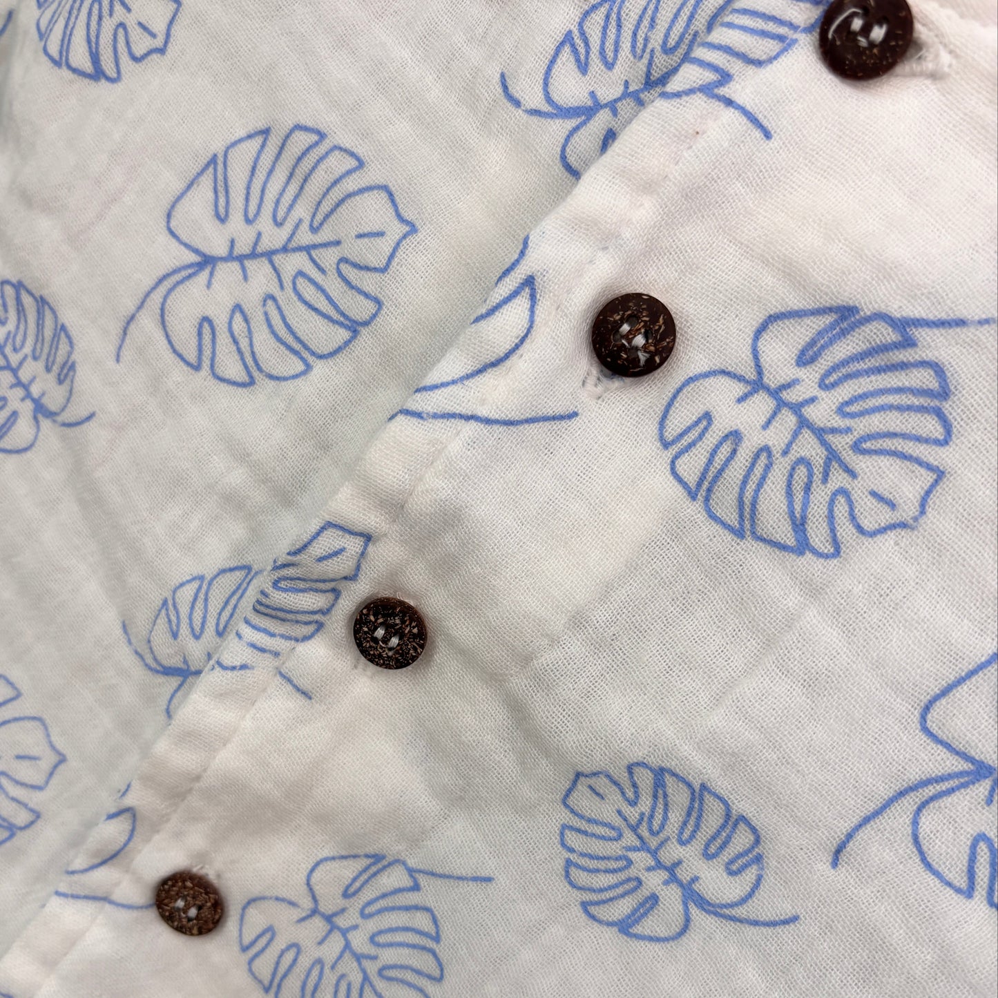 Organic Muslin Coord Set - Tropical