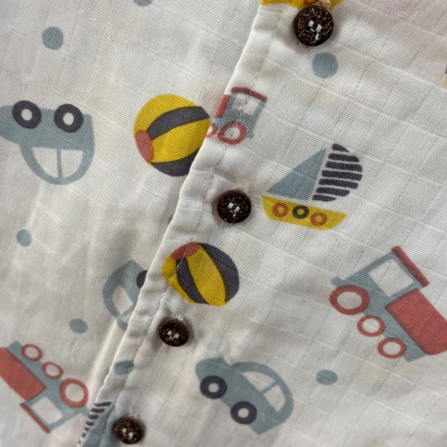 Organic Muslin Coord Set - Engineer