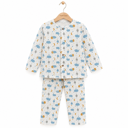 Balloons - Muslin Full Sleeve Sleep Suit for kids (Unisex)