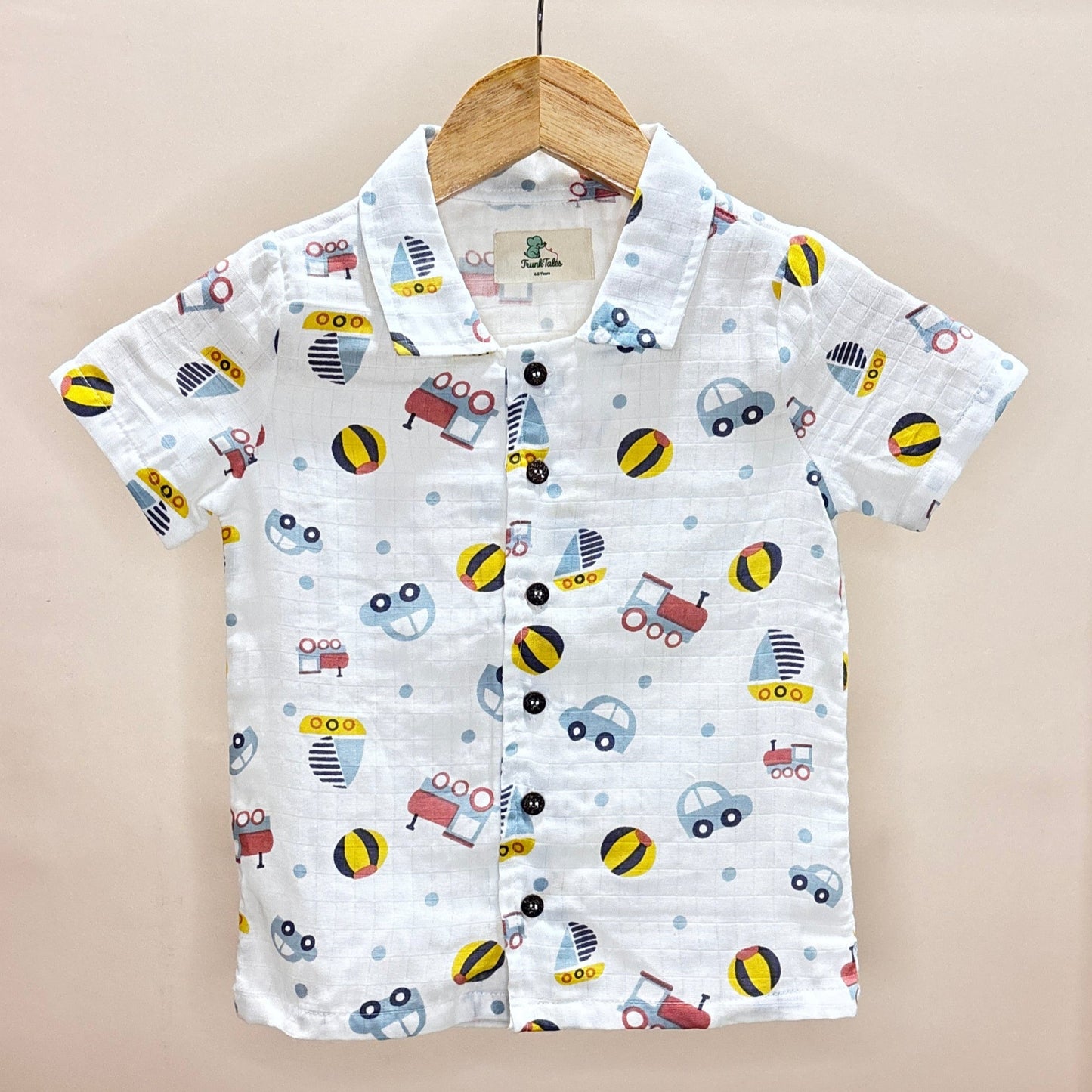 Organic Muslin Coord Set - Engineer